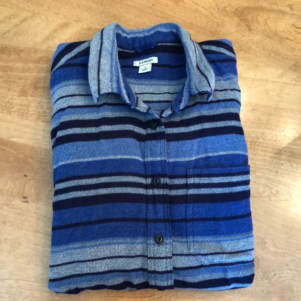 LL Bean flannel shirt